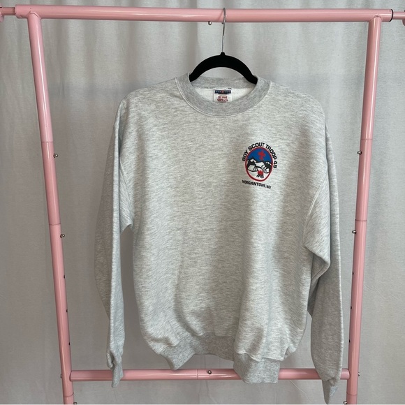Boy Scout Troop 49 Jerzees Crewneck Sweatshirt size M - Picture 1 of 4